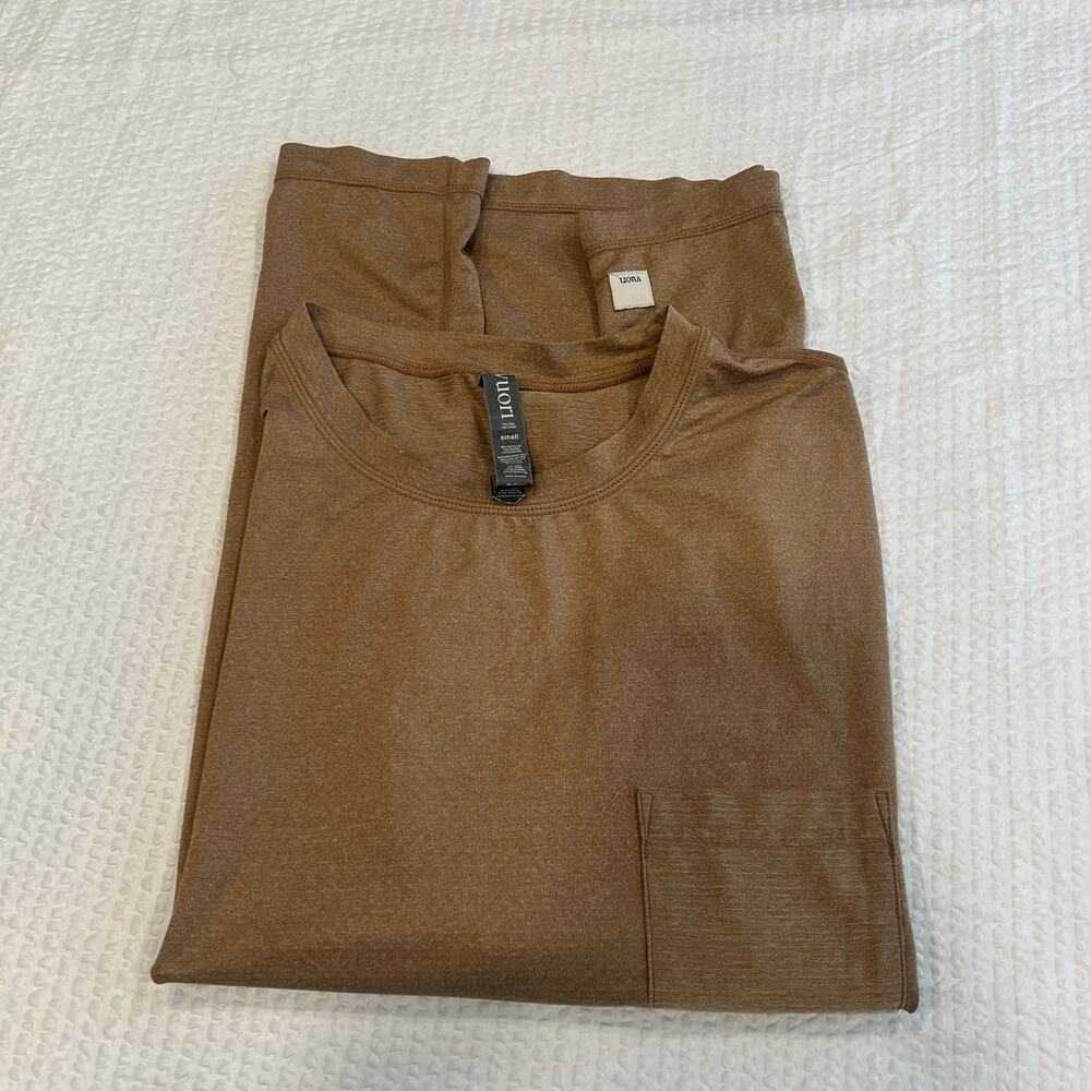 Vuori Men's Tradewind Performance Tee mustard yellow Small men